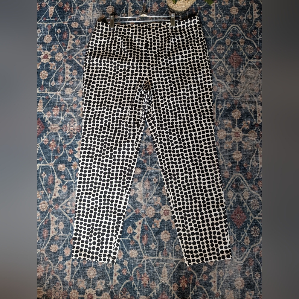marimekko Black and White Polka Dot Pants